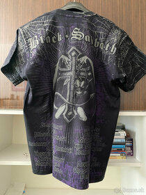 predám pánske potlačené tričko Black Sabbath, veľkosť "M" - 2