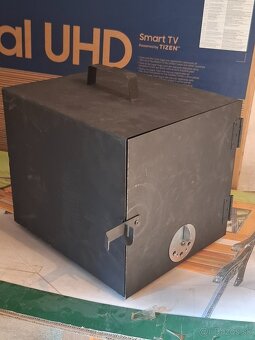 Kovové ohnisko pre udiareň 30x30x35 - 2