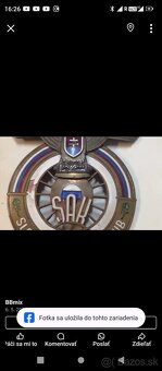 Kúpim plaketu Slovenský moto klub - 2