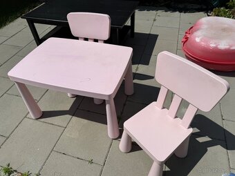 Ikea stolček so stoličkami - 2