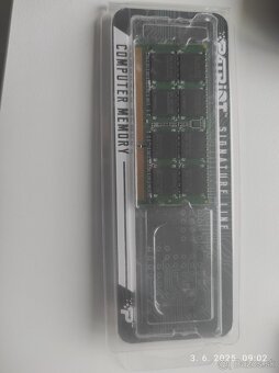 RAM DDR3, Patriot, zmena znacky Ntb - 2