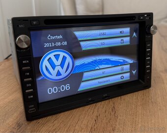Autorádio 2DIN - 7” dotykový display - 2