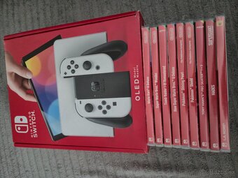 Nintendo Switch Oled + hry - 2