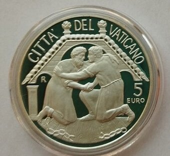 5 euro Vatikán 2015 - World Day of Peace - PROOF - 2