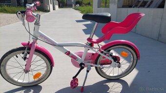Predám detský bicykel z Decathlonu 16" - 2