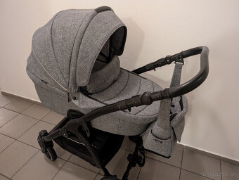 Predám kočík Noordi fjordi 3v1 (Dark grey) - 2