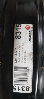 Plechové disky 6Jx16 ET50 - 2