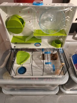 Klietka OLIMPIA pre škrečka s výbavou 46 x 29,5 x 54 cm - 2