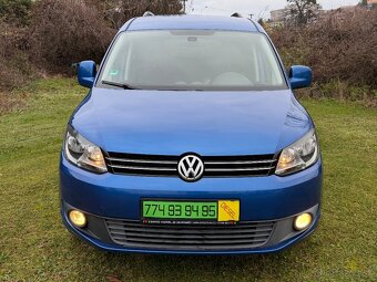 VOLKSWAGEN CADDY MAXI 2,0 TDI-7 MÍST, PARK. SENZORY, NAVI - 2