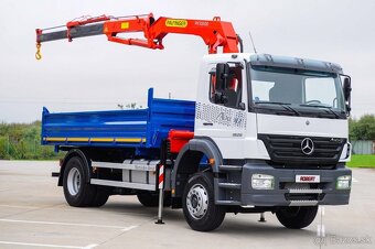 MERCEDES AXOR 18T TROJSTRANNÝ SKLÁPAČ HYDRAULICKÁ RUKA EU4 - 2