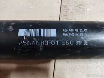 Predam zadný diferenciál a kardan z bmw e60 520d manual - 2