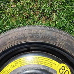 Rezerva T 105/70 R14 - 2