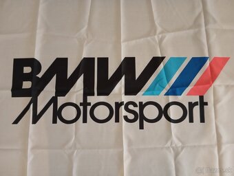 BMW M motorsport vlajka - 2