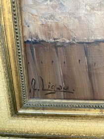 Obrazy starožitné 4 kusy - 2