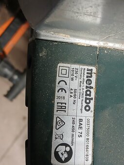 Pásová brúska Metabo - 2