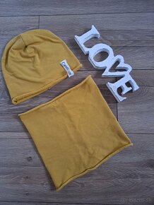 Čiapka a nakrcnik 5-7rokov - 2