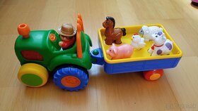 Predam detsky traktor so zvieratkami - svietla + zvuky - 2