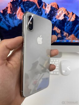 iPhone Xs Silver BATERIE 100% TOP - 2