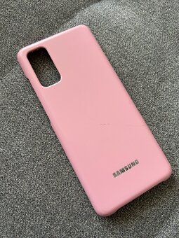 Samsung Galaxy S20 LED kryt ružový - 2