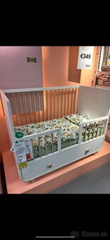 Detská postieľka s úložným priestorom - 2