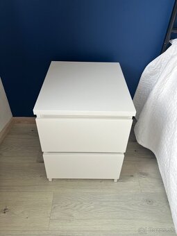 IKEA MALM komoda s 2 zásuvkami - 2 kusy - 2