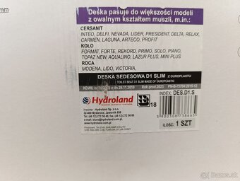 WC sedátko D1 SLIM - 2