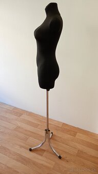 Nová krajčírska figurína, veľkosť 40/42, nastaviteľná výška - 2