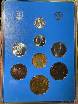 Sady mincí SR ceny v texte - 2