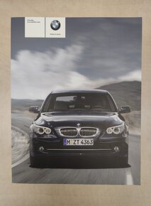 Originální český návod BMW řada 5 E60 E61 - 2