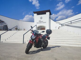 Honda CB500f    ,, jazdená ženou,, - 2