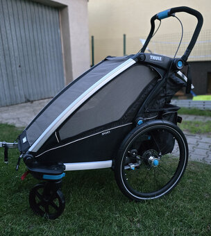 Cyklovozík Thule Chariot Sport Black/Silver/Thule Blue - 2