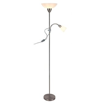 Stojaca lampa, dve svietidlá, výška 180 cm - 2