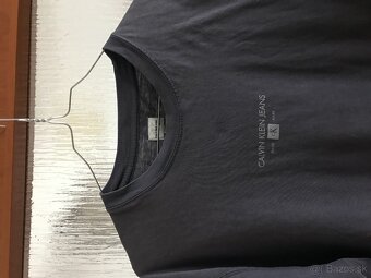 CALVIN KLEIN originál sive pánske tricko XL - 2