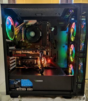 Herný PC ryzen 5600x, 32 GB RAM, RX 6600 XT - 2