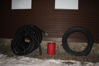 Predám kábel na elektrickú prípojku s chráničkou a fóliou - 2
