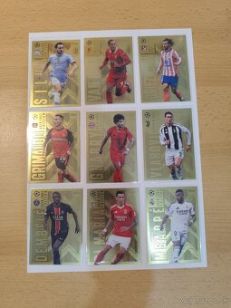 Gold edge topps match attax extra kartičky 2024/25 set - 2