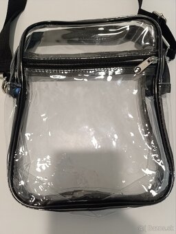 Priesvitná crossbody taška - 2
