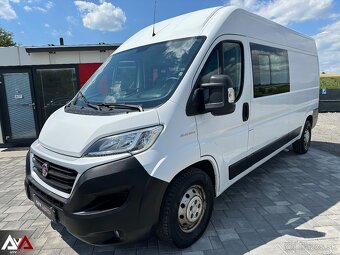Fiat Ducato 2.3 MultiJet L3H2 3,5t, Ťažné zar., 7 miestne,SR - 2