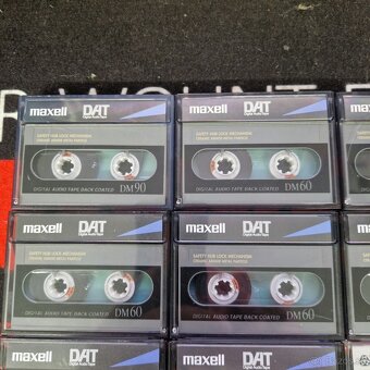 MAXELL,TDK,SONY,FUJI...DAT kazety... - 2