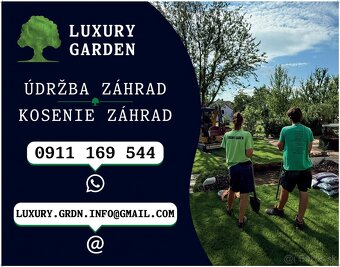Kosenia a údržba záhrad 0911169544 - 2