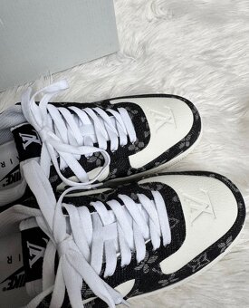 Nike Air Force x Louis Vuitton Čierna - 2