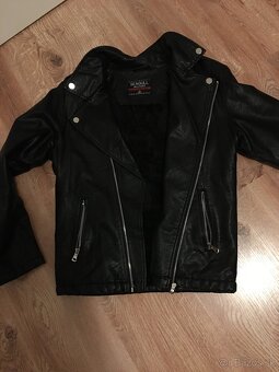 Dámska zateplená koženka - 2