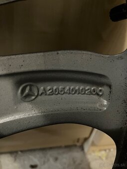 Original ALU kolesa Merecedes benz. - 2