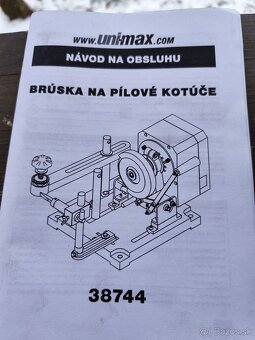 Brúska na pílové kotúče - 2