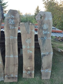 Orechove dosky, fosne, rezivo - 2