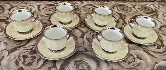 Mokka súprava - hranatá - 2