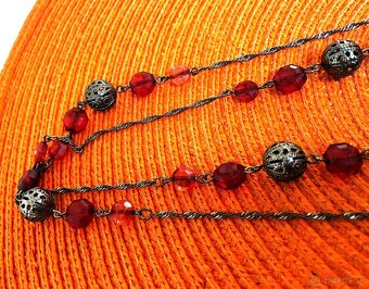 Starožitný vintage náhrdelník - 2