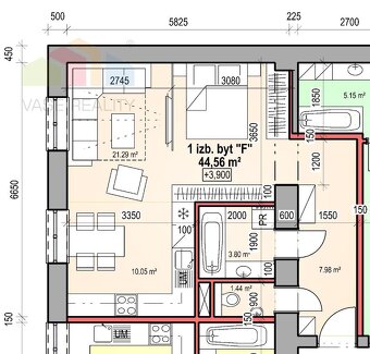 EXKLUZÍVNE Na predaj 1 izbový byt ILAVA CENTRUM, 45 M2 - 2