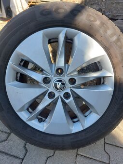 Škoda originál hliníkové disky - 2