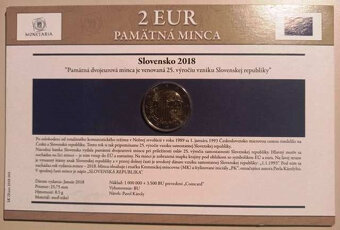 PAMÄTNÉ MINCE - Slovensko 2018 + 2021 - 2